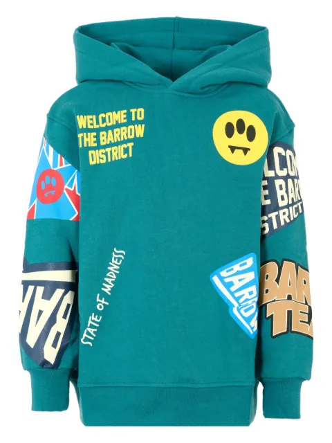 Barrow kids hoodie con estampado gráfico