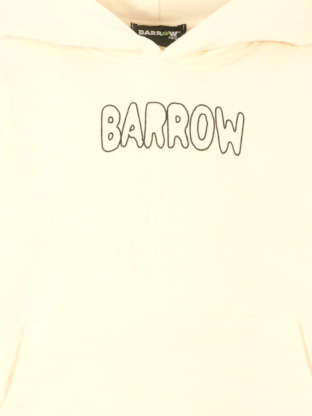 Barrow kids Hoodie met teddybeerprint Wit