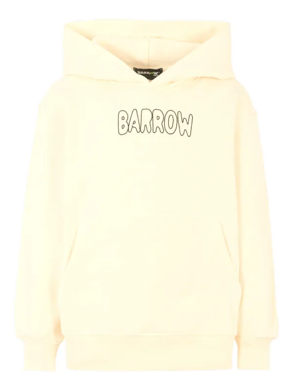 Barrow Kids Felpa Barrow Gialla Barrow Kids Felpa Con Stampa Teddy