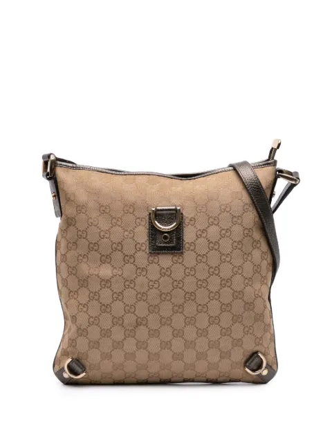 Gucci Pre-Owned 2016-2025 GG Canvas Abbey D Ring crossbody bag