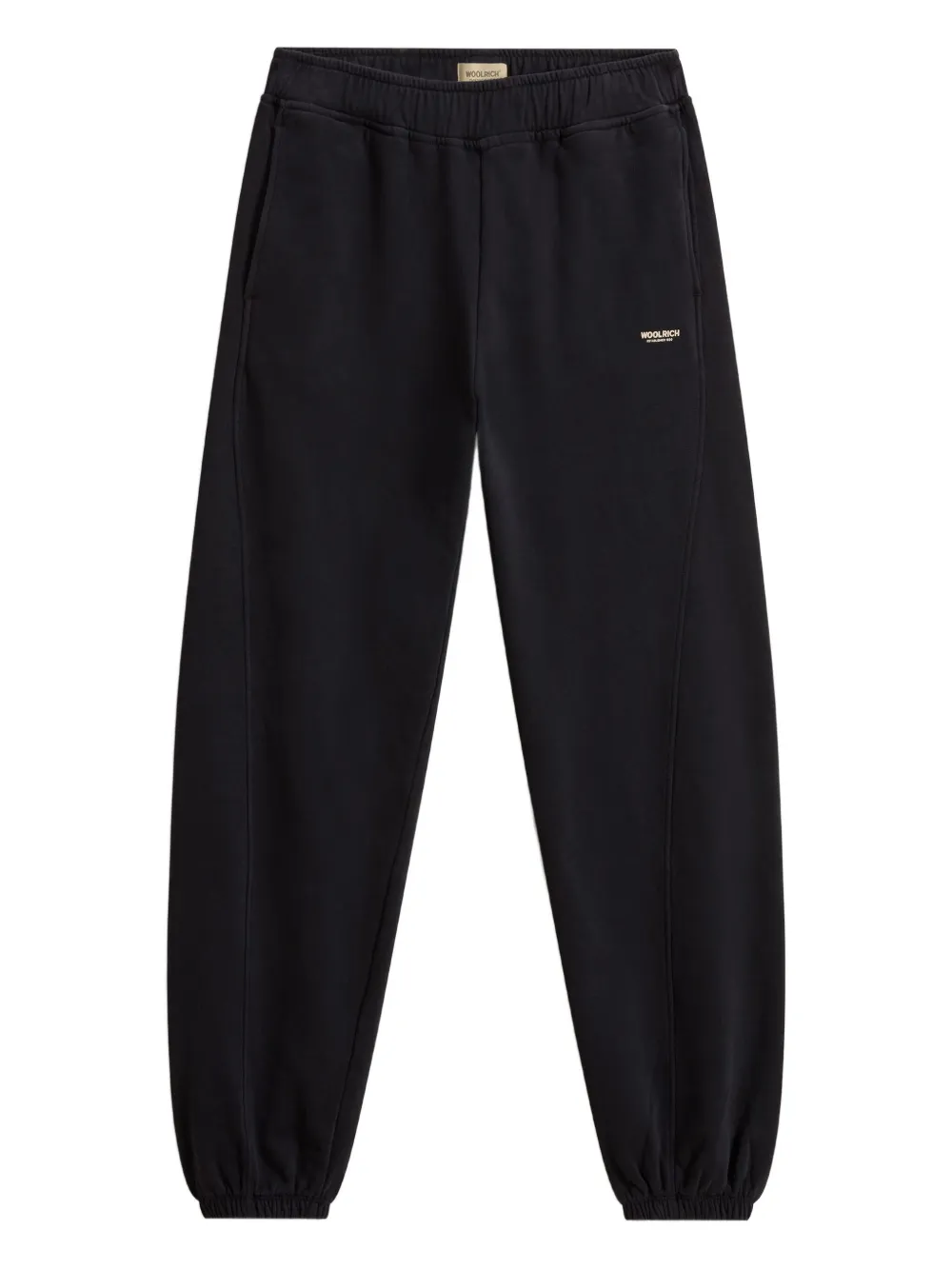 Woolrich fleece cuffed track pants | Black | Image 1