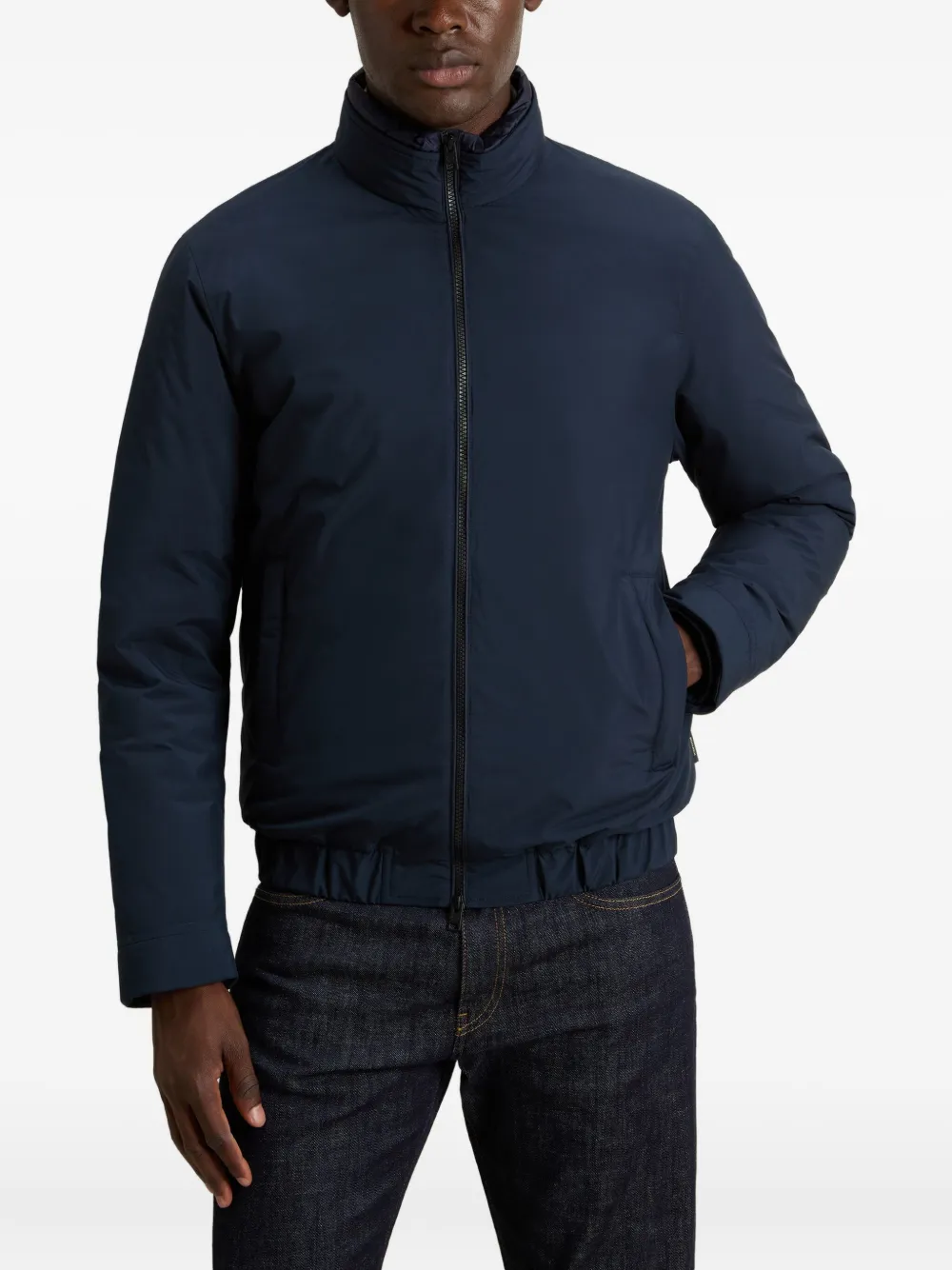 Woolrich Gewatteerd bomberjack Blauw