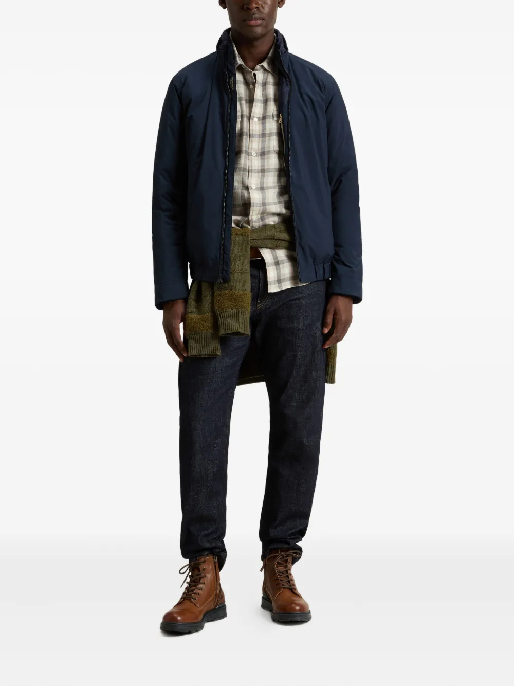 Woolrich Gewatteerd bomberjack Blauw