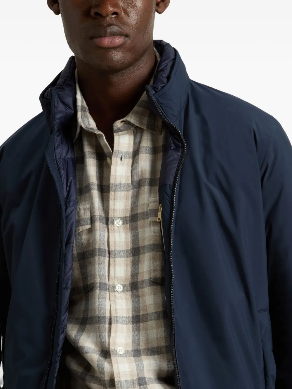 Woolrich Gewatteerd bomberjack Blauw