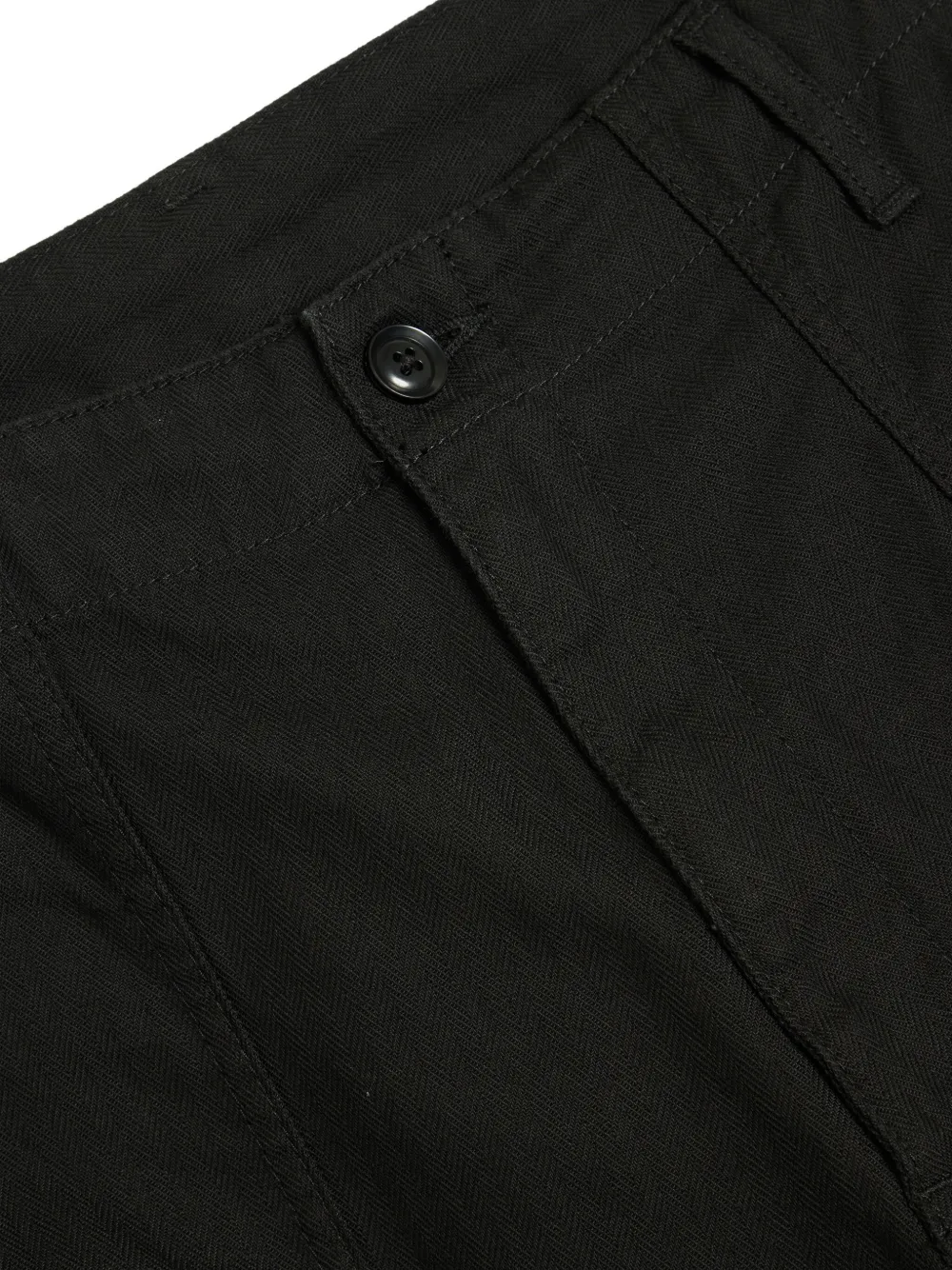 Yohji Yamamoto Zip Painter Pants In Black