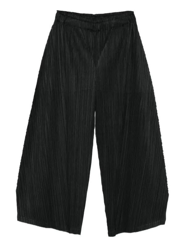 Pleats Please Issey Miyake プリーツ パンツ | ブラック | FARFETCH JP