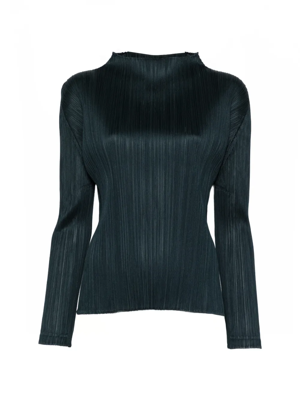 Pleats Please Issey Miyake Top plissettato - Verde
