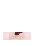 Aigner Kids bow logo headband - Pink