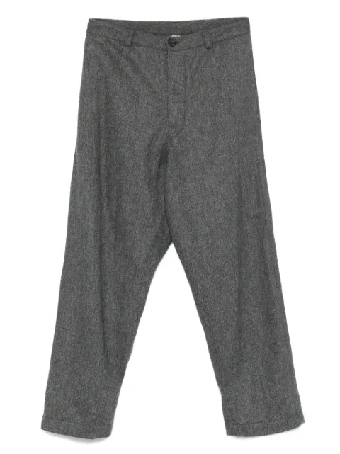 Ricorrrobe button-fly wool trousers
