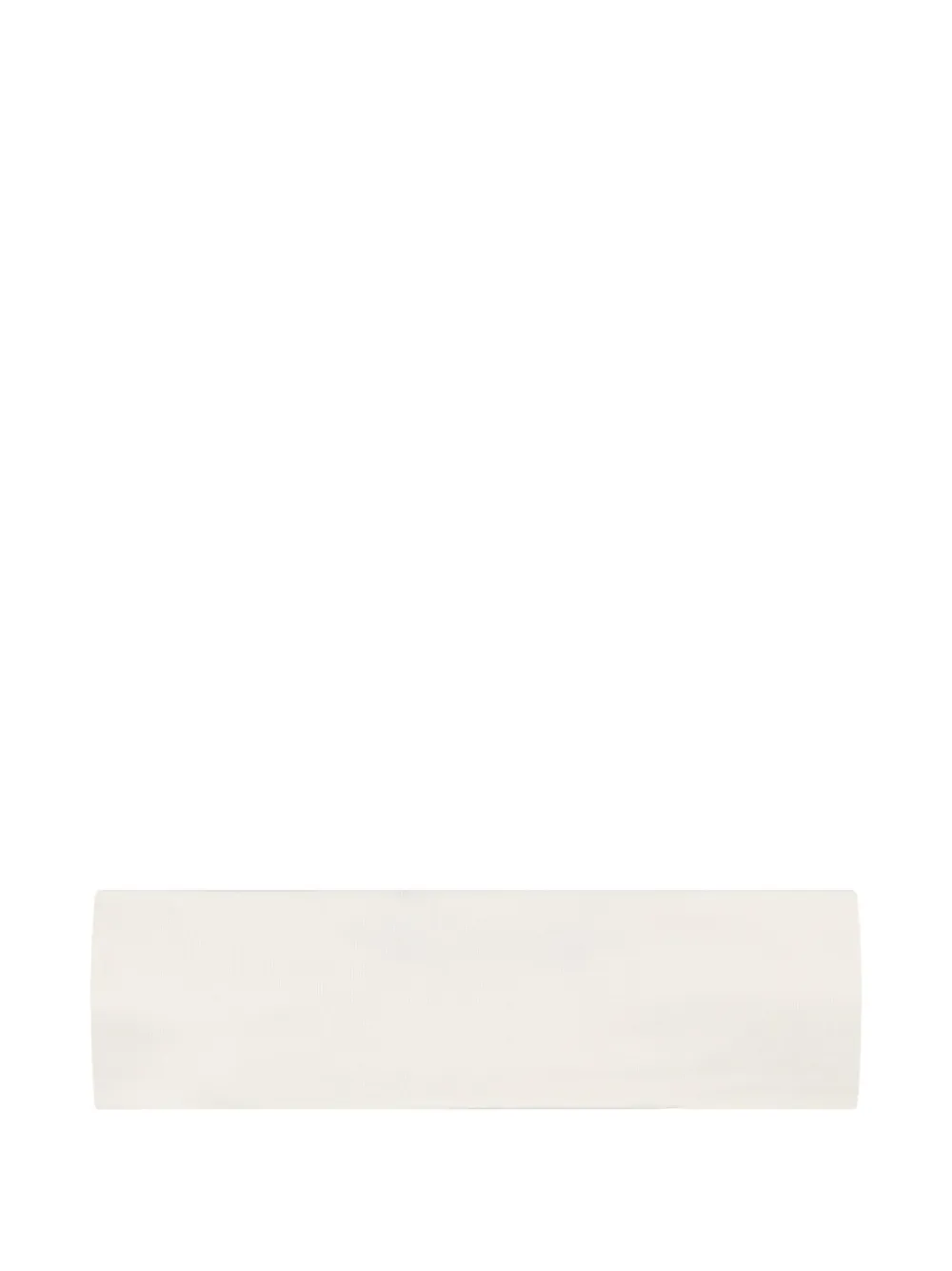 Aigner Kids bow logo headband - Wit