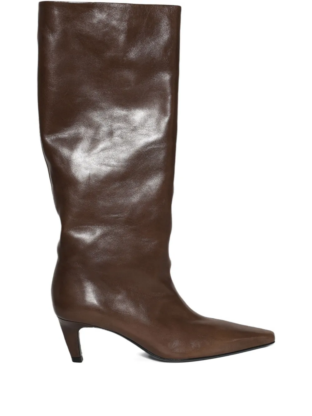 Jude botas Cave con tacón de 60mm | marrón | Image 1