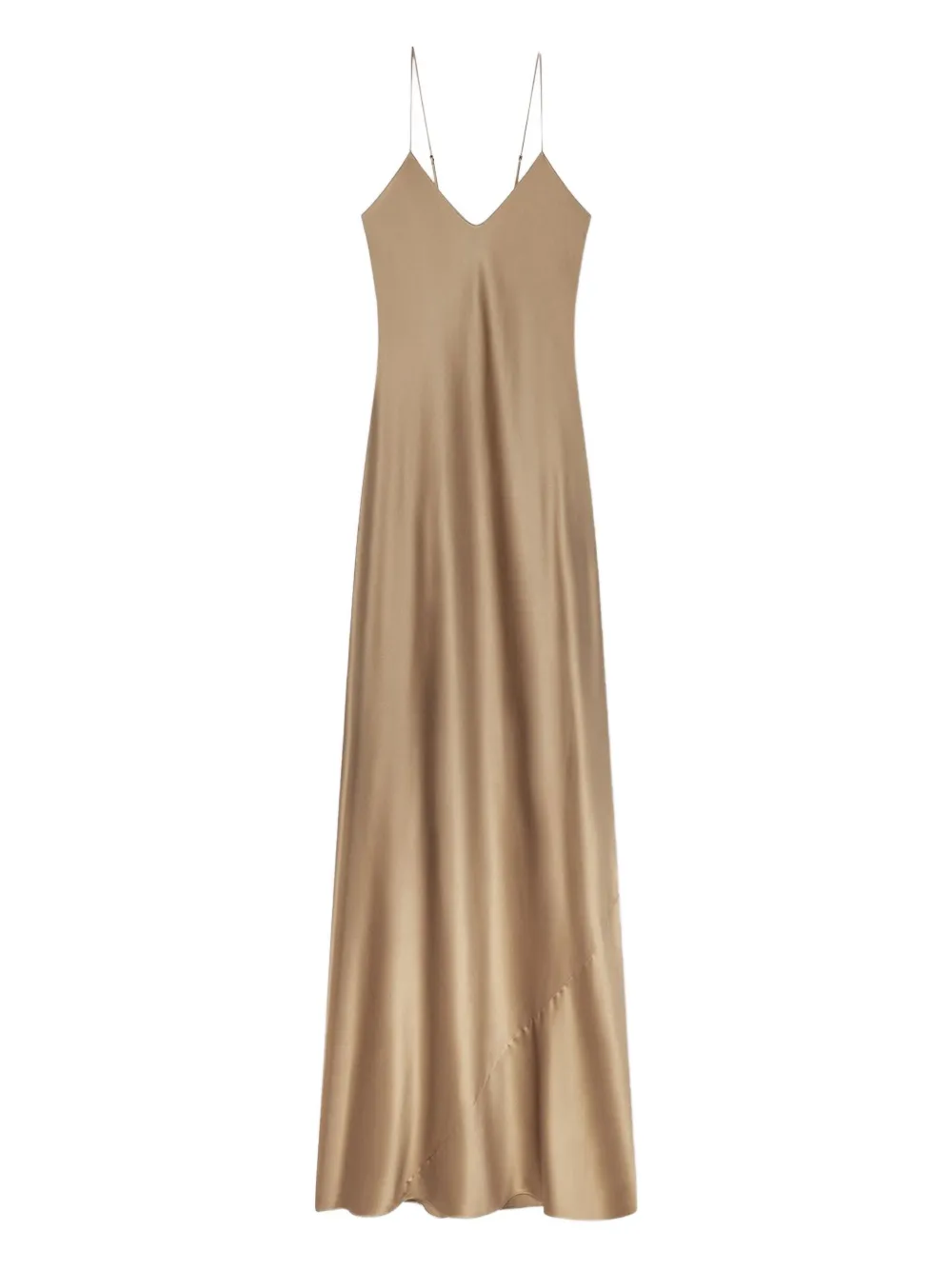 Éterne Slip Maxi Dress In Neutral