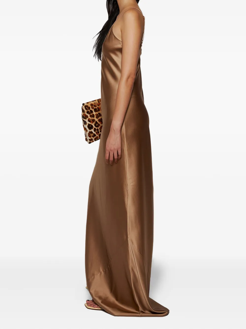 Éterne Slip Maxi Dress In Neutral