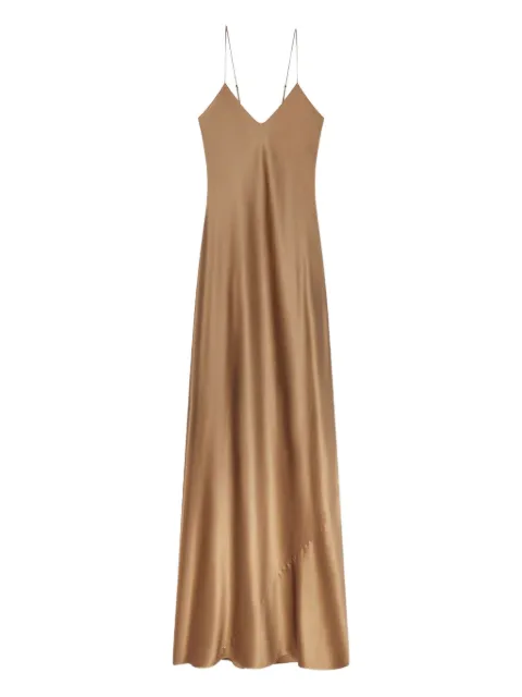 ETERNE slip maxi dress