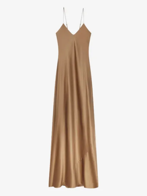 ETERNE slip maxi dress