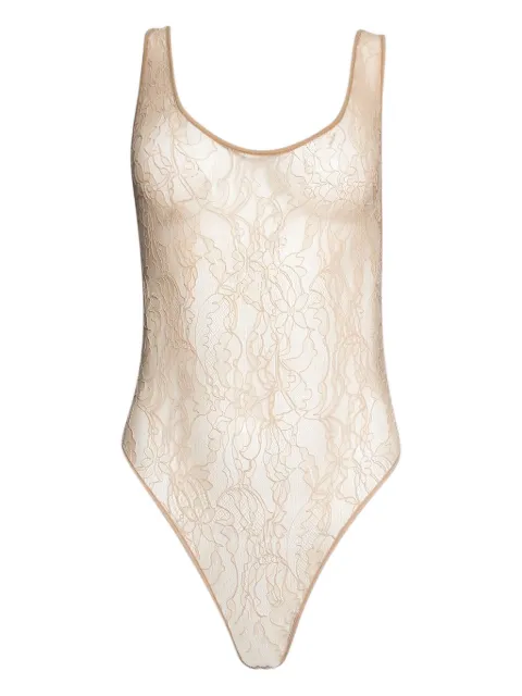 WARDROBE.NYC lace tank bodysuit