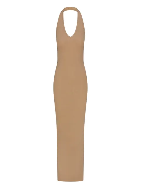ETERNE halter maxi dress