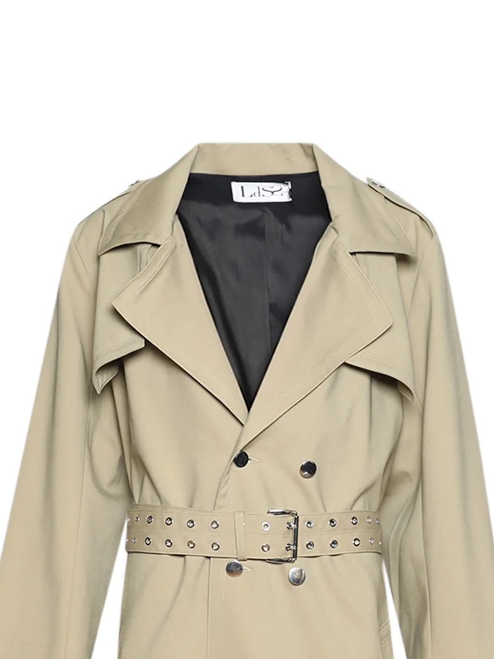  Ludovic De Saint Sernin Amanda Belted Trench Coat - Neutrals 