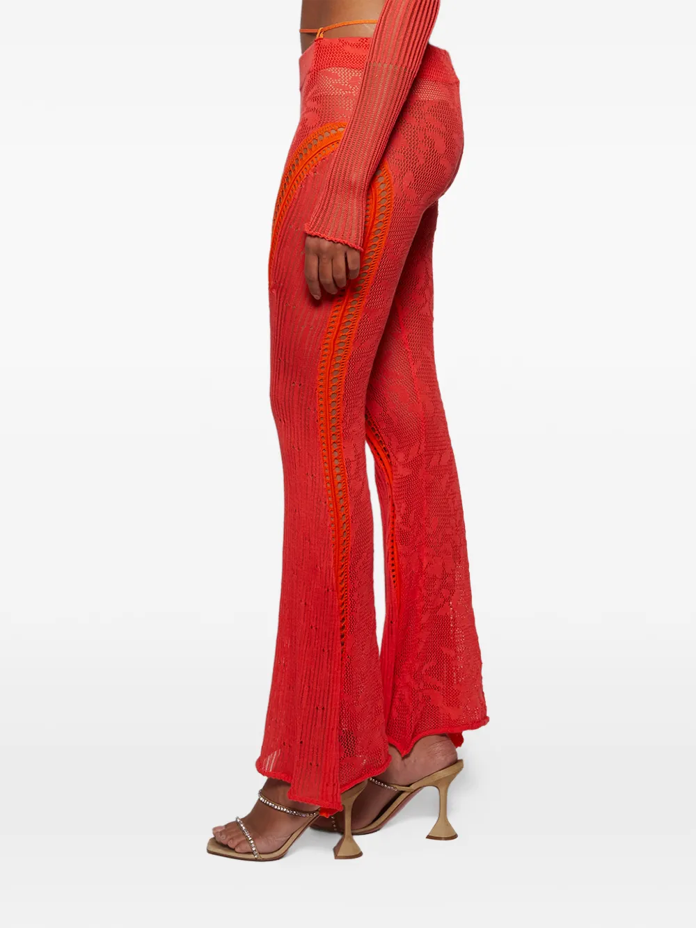 Roberta Einer Disco Trousers In Orange
