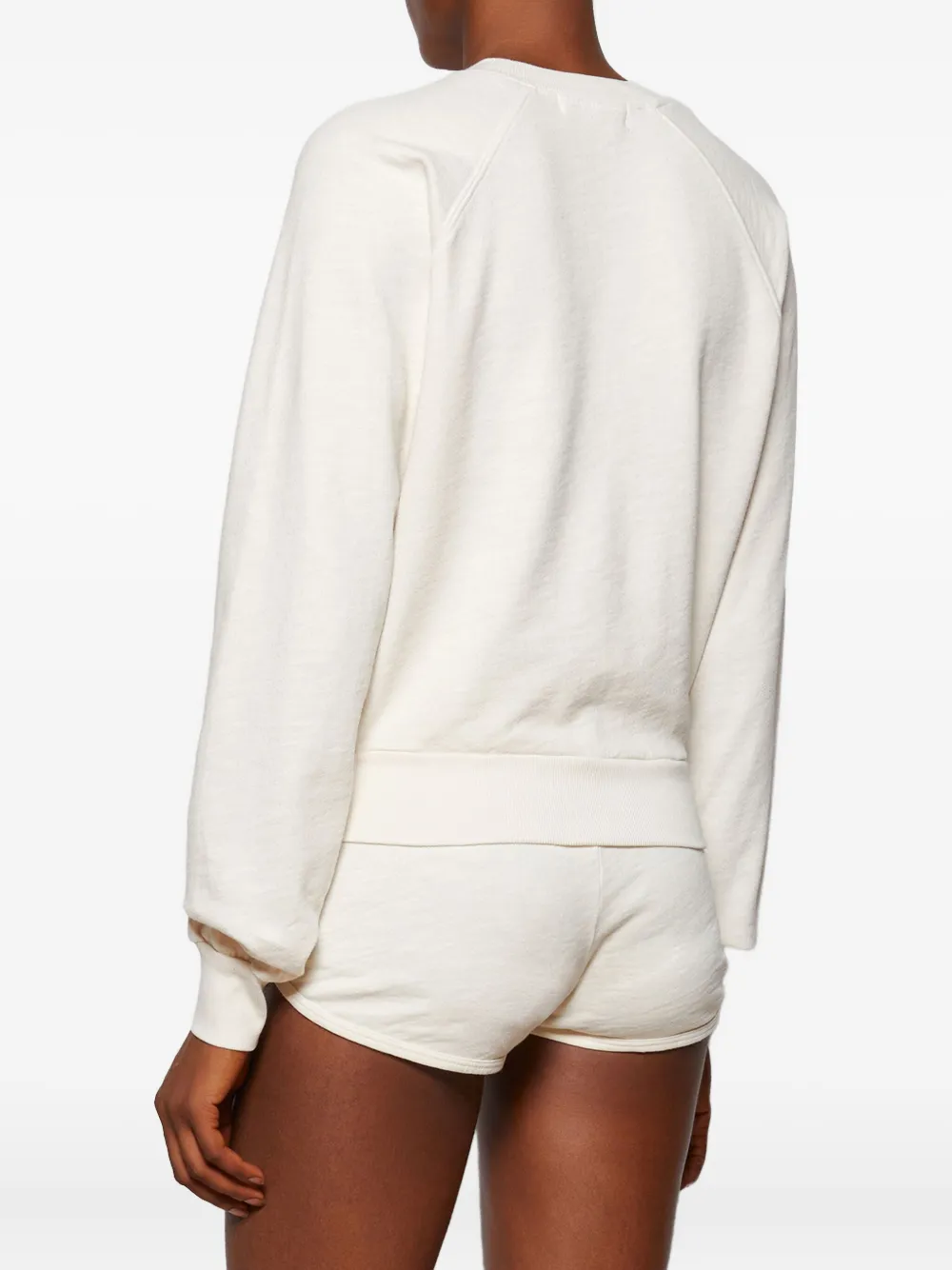 ETERNE Sonny sweater met raglan mouwen Wit