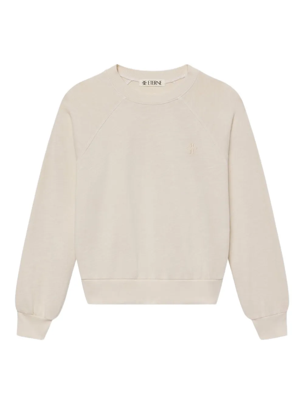 ETERNE Sonny raglan-sleeve sweatshirt | White | Image 1