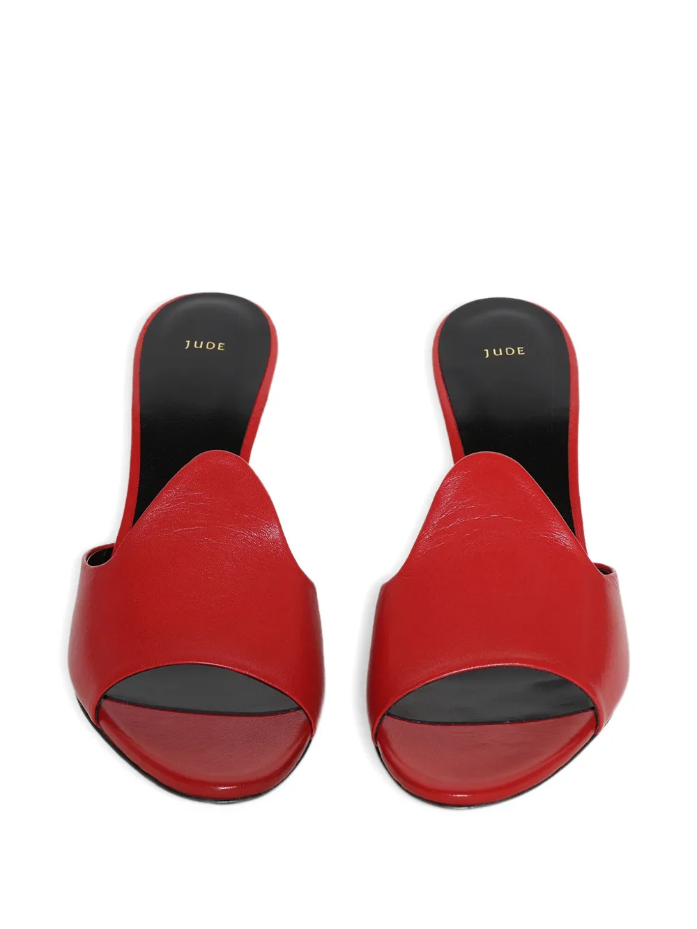 Jude 75 mm Mercy sandalen met hak Rood
