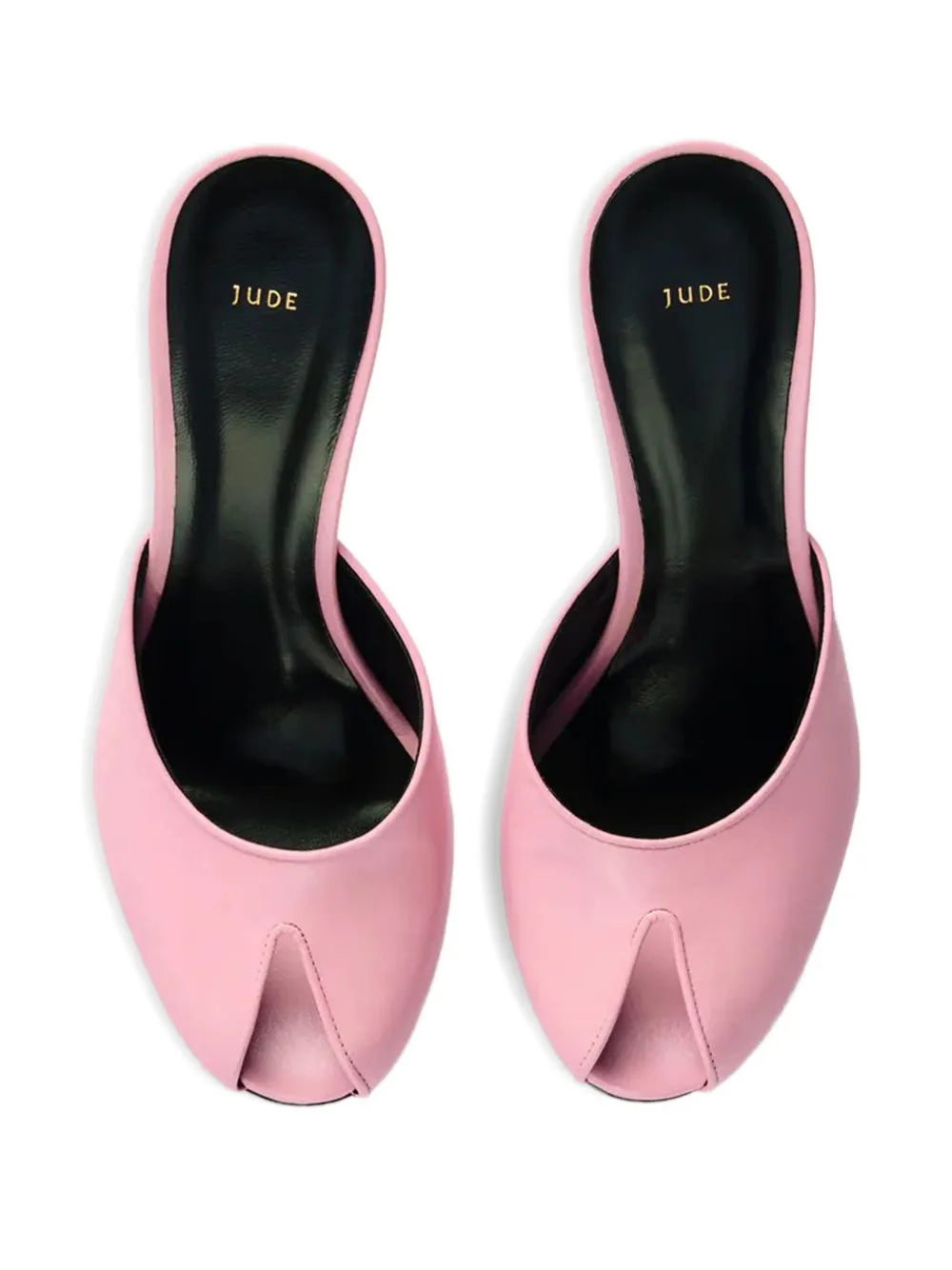 Jude 105mm Date Open-toe Stiletto Mules In Pink