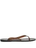 Christopher Esber Jo flip-flops - Brown