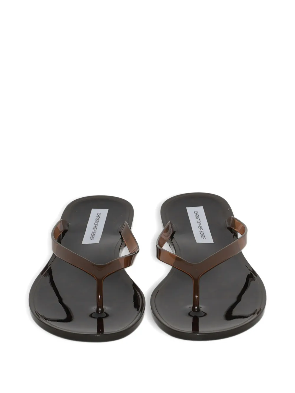 Christopher Esber Jo flip-flops Brown