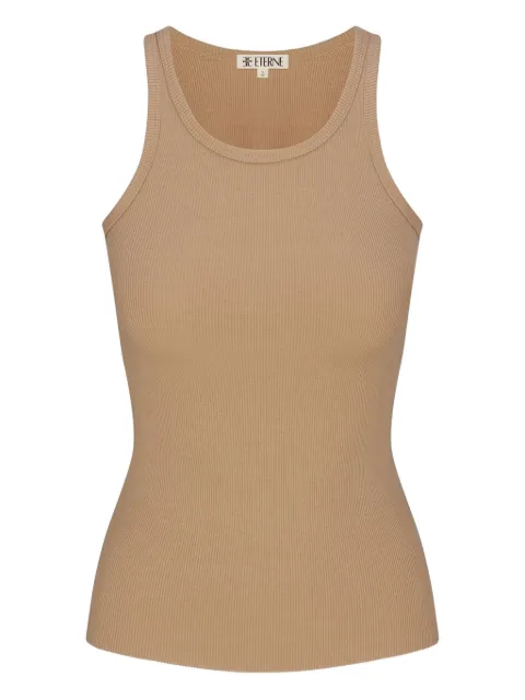 ETERNE ribbed high-neck tank top