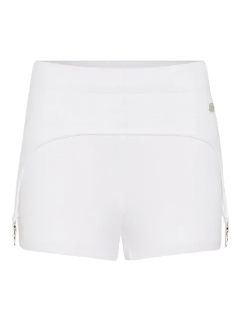 Jean Paul Gaultier ribbed garter cotton shorts