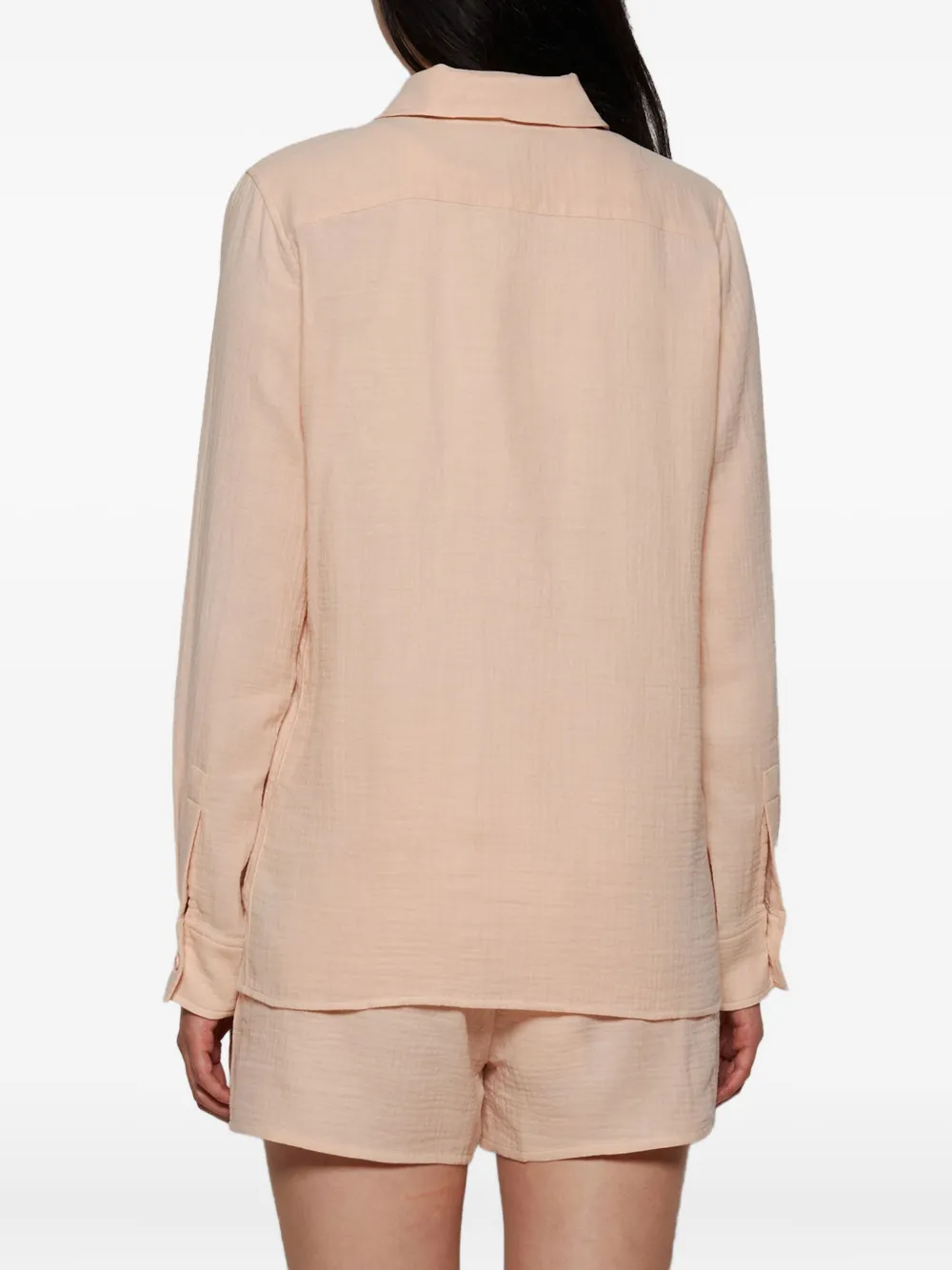Éterne Constance Button-down Cotton Shirts In Pink
