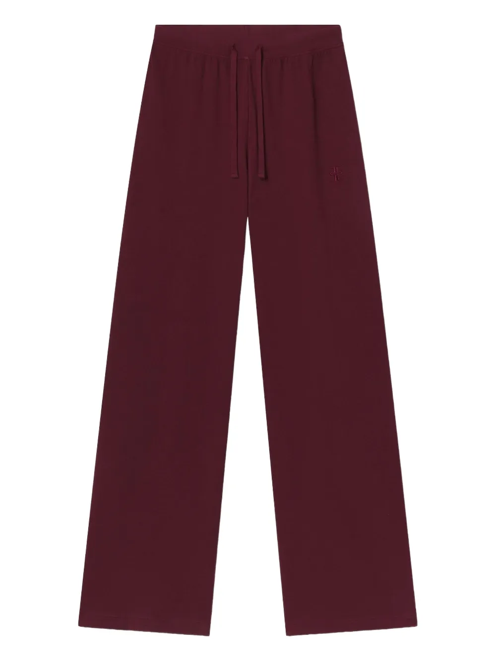 Éterne Cotton Track Pants In Red