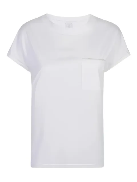 Eleventy patch-pocket rolled-cuff T-shirt