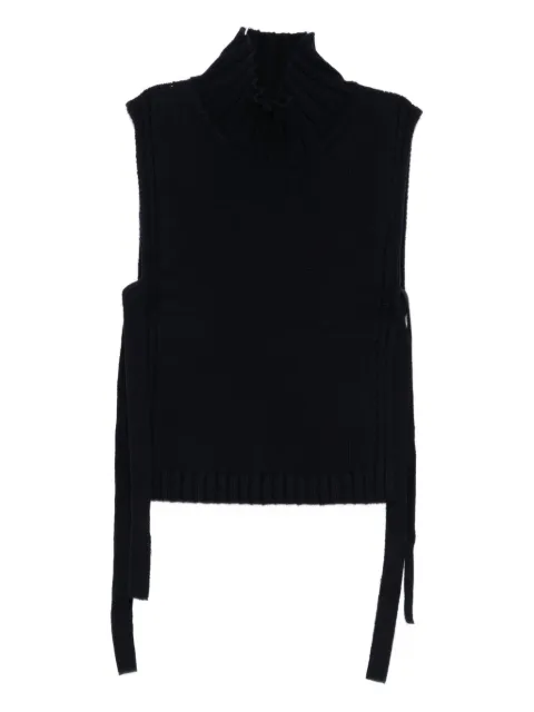 Soeur sleeveless woolen sweater