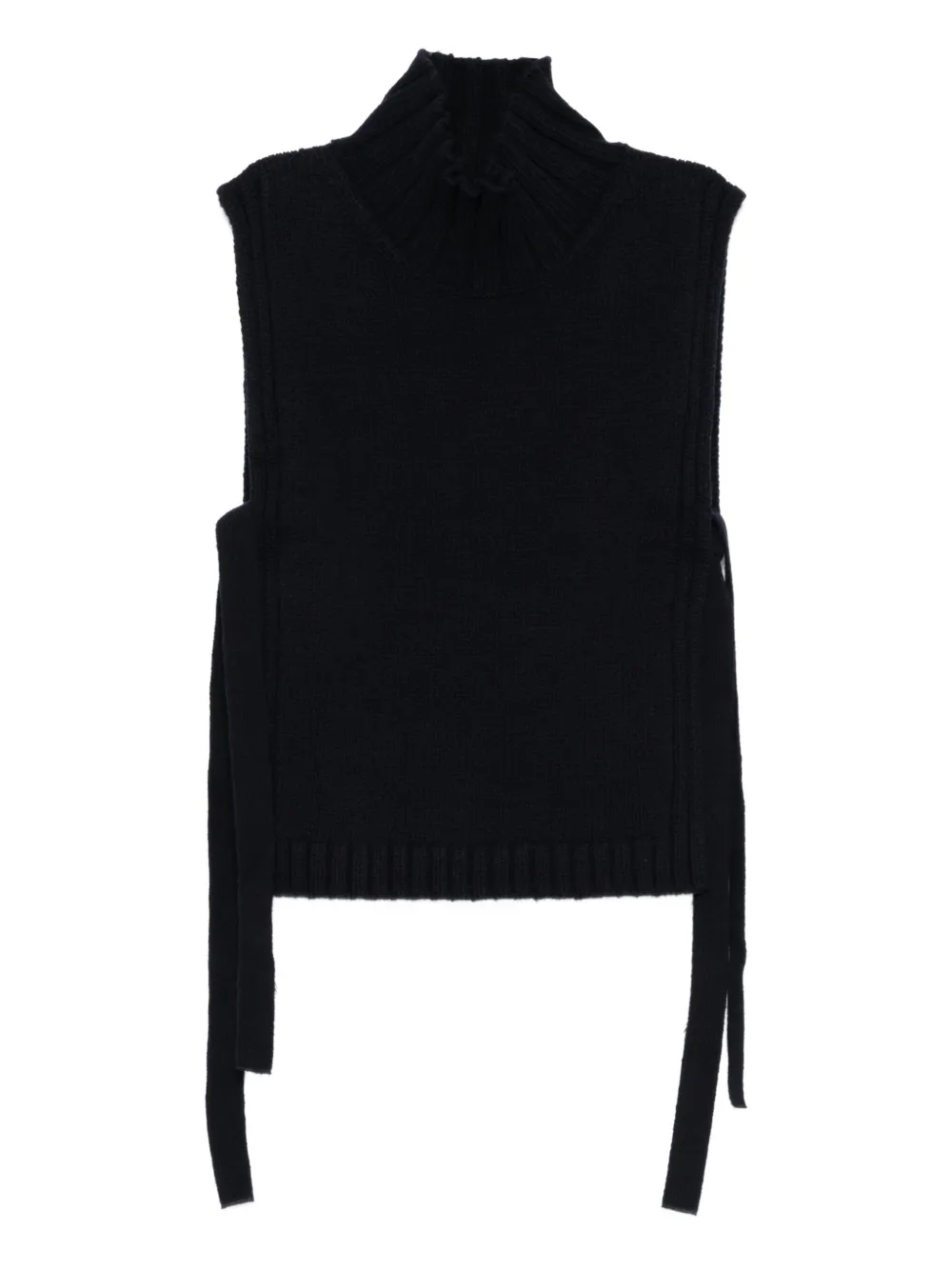 Soeur sleeveless woolen sweater | Blue | Image 1