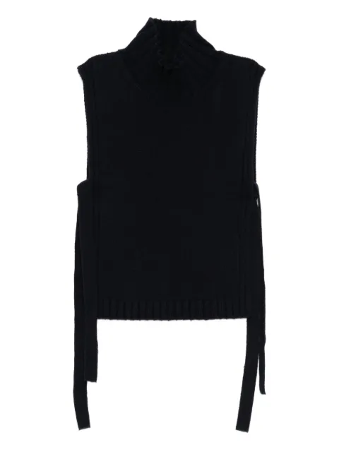 Soeur sleeveless woolen sweater