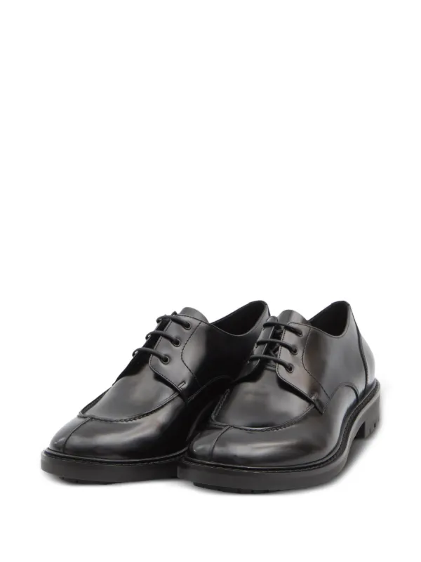 Saint Laurent Lino Derbies In Smooth Leather - Black - Men - 41 Saint Laurent Lino Derbies In Smooth Leather - Black - Men - 41
