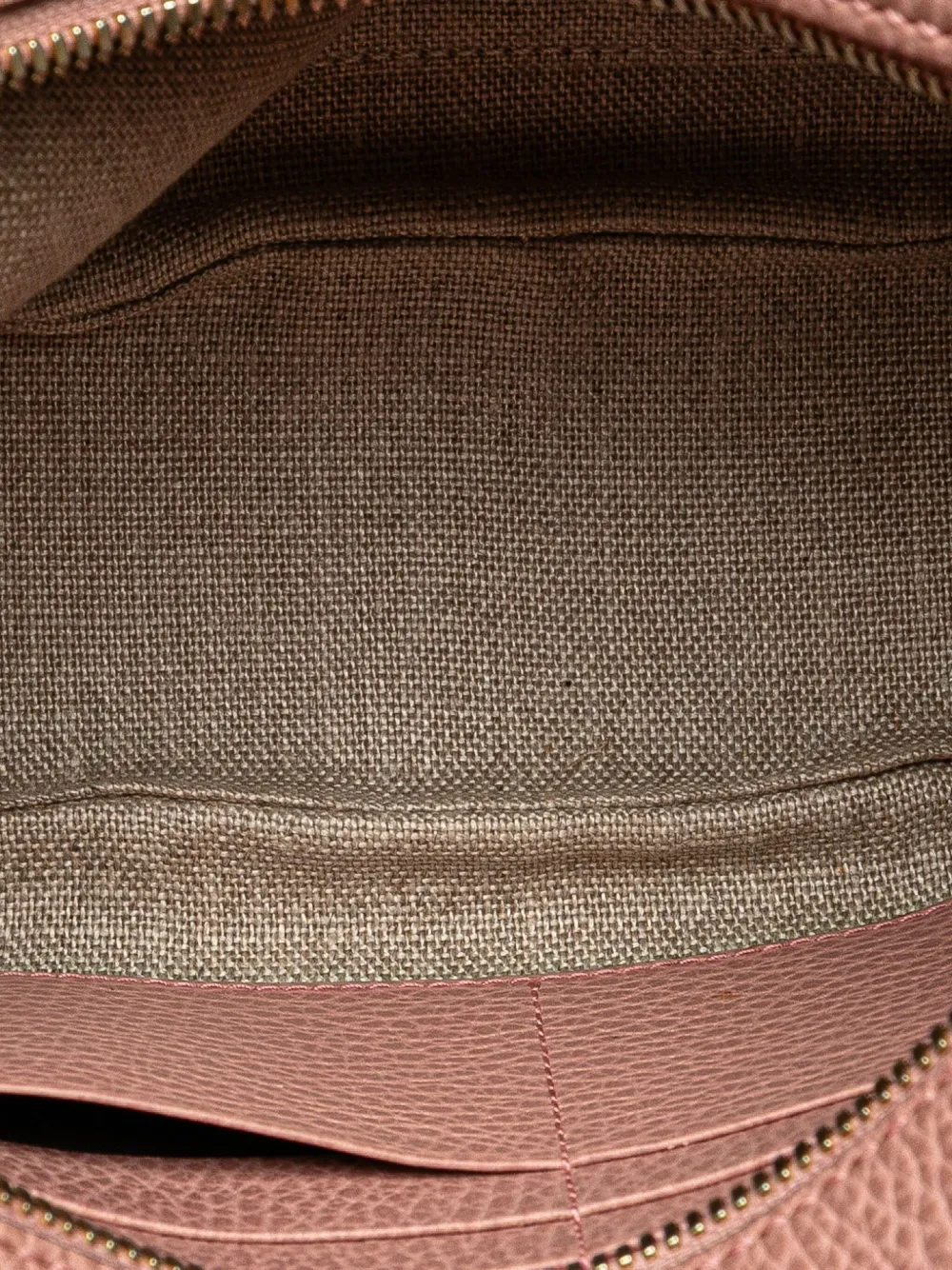 Pre-owned Gucci 2016-2025 Gg Canvas Bree Crossbody Bag In Brown