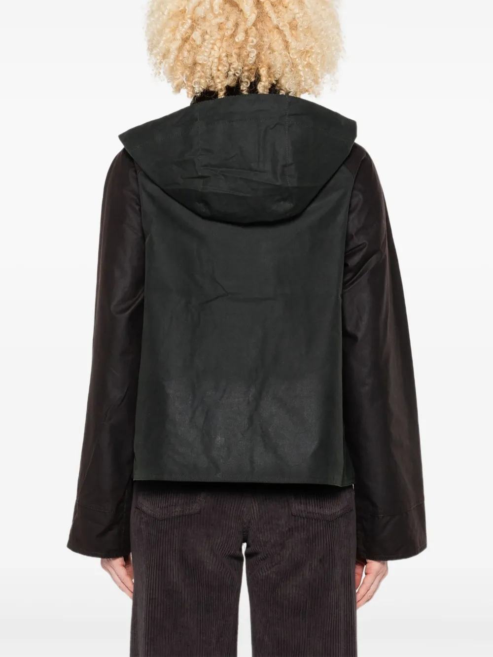 Barbour Reighton jack met capuchon Groen