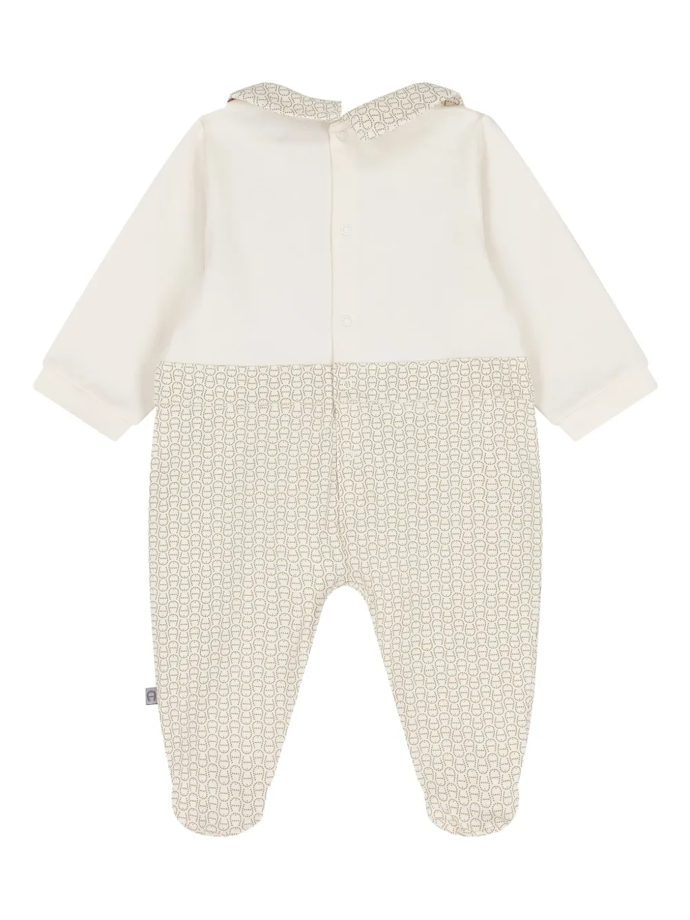 Aigner Kids logo-embroidered pajamas - Wit