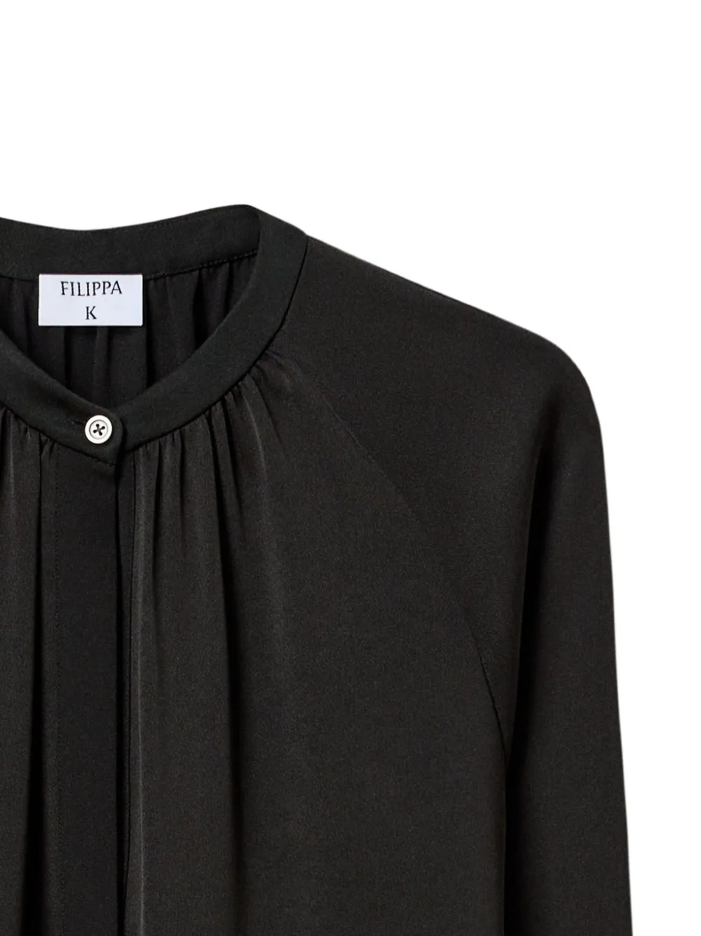 Filippa K raglan-sleeve buttoned blouse - Zwart