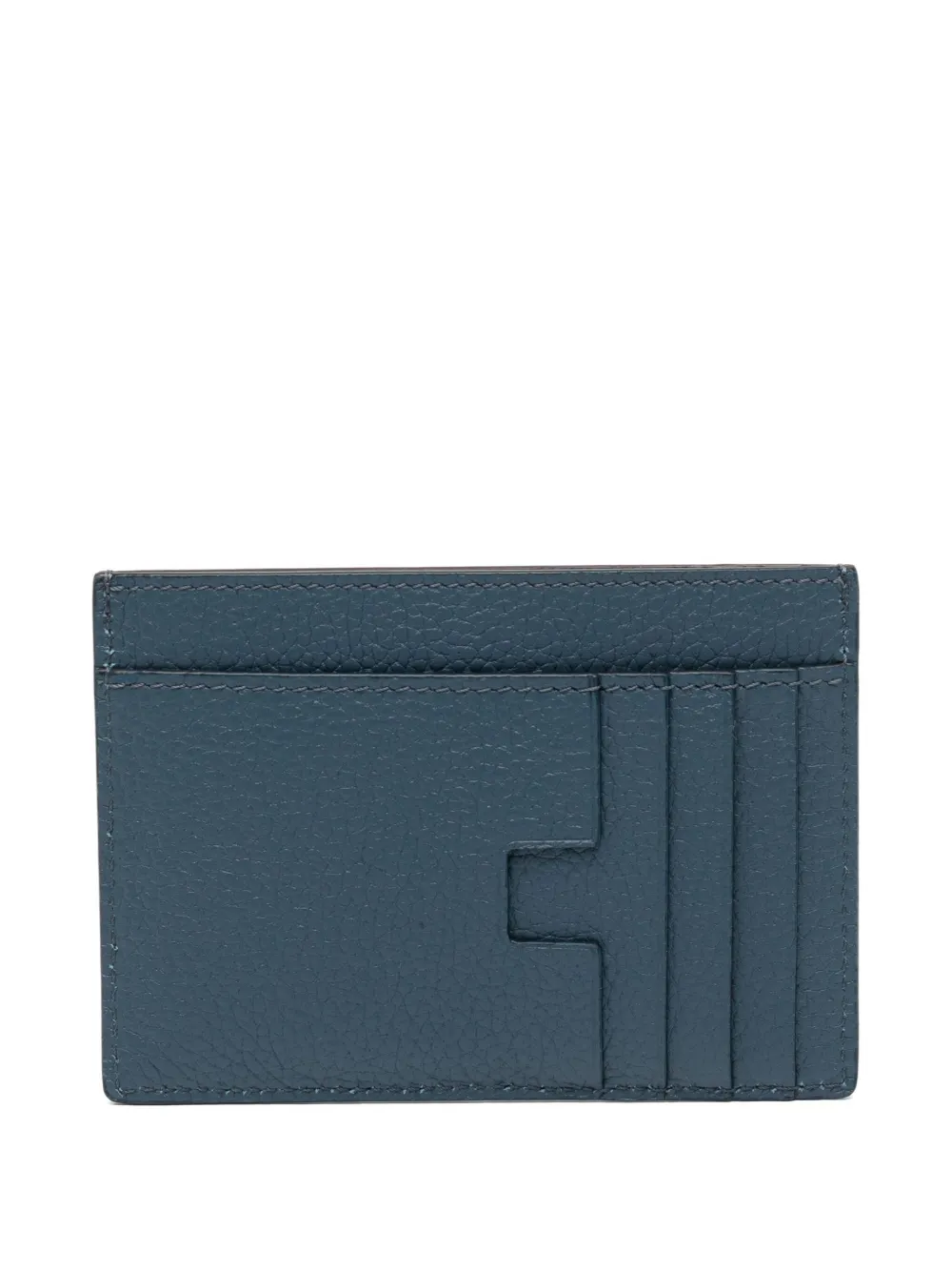 TOM FORD leather card holder Blauw