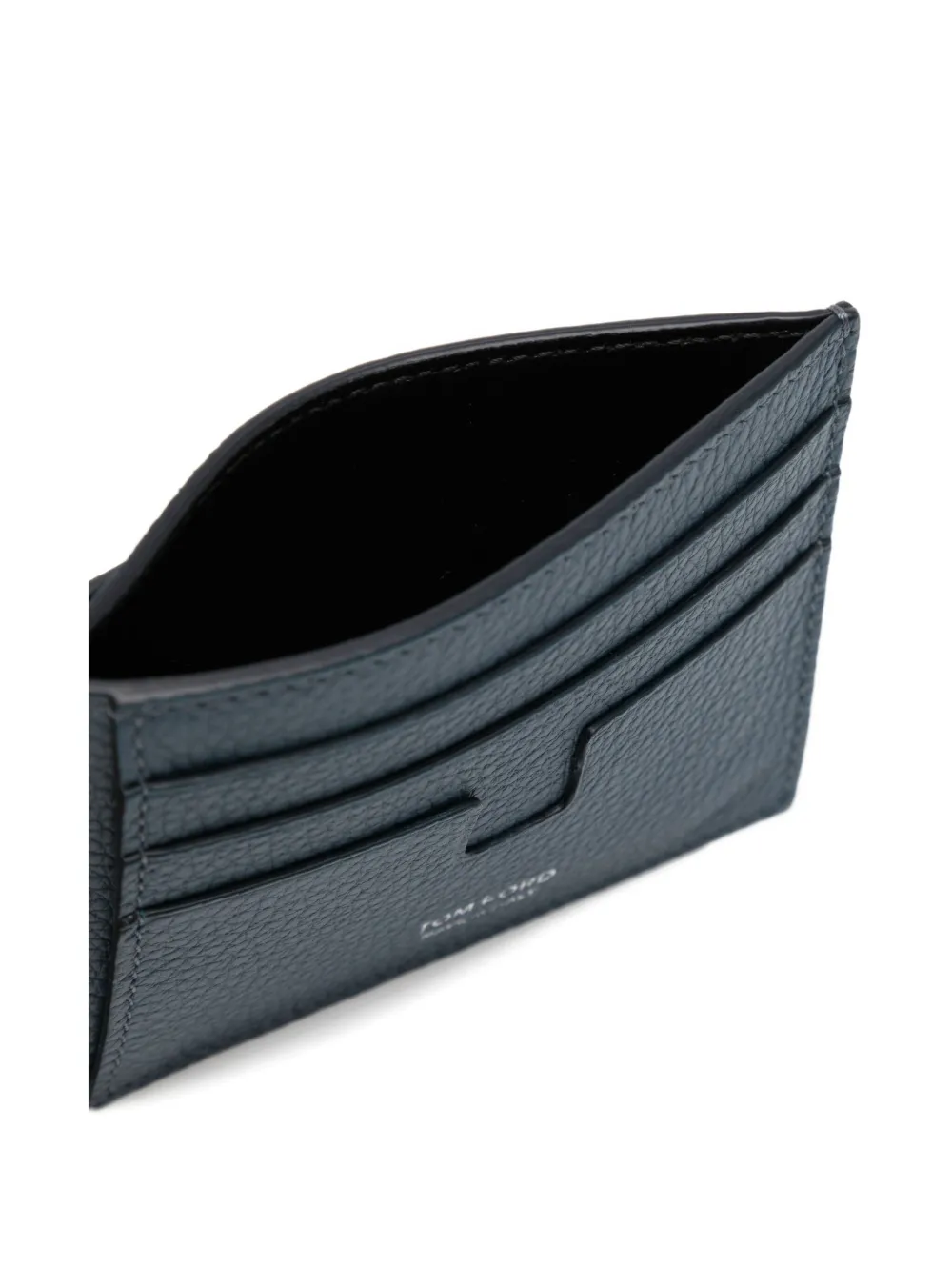 TOM FORD leather card holder Blauw