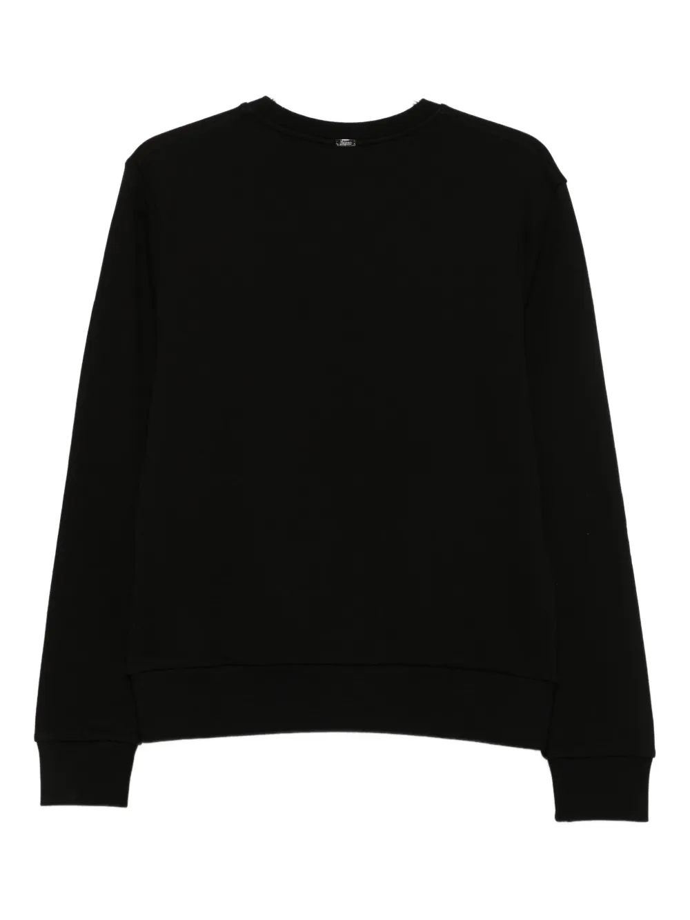 Herno embroidered-logo sweatshirt - Zwart