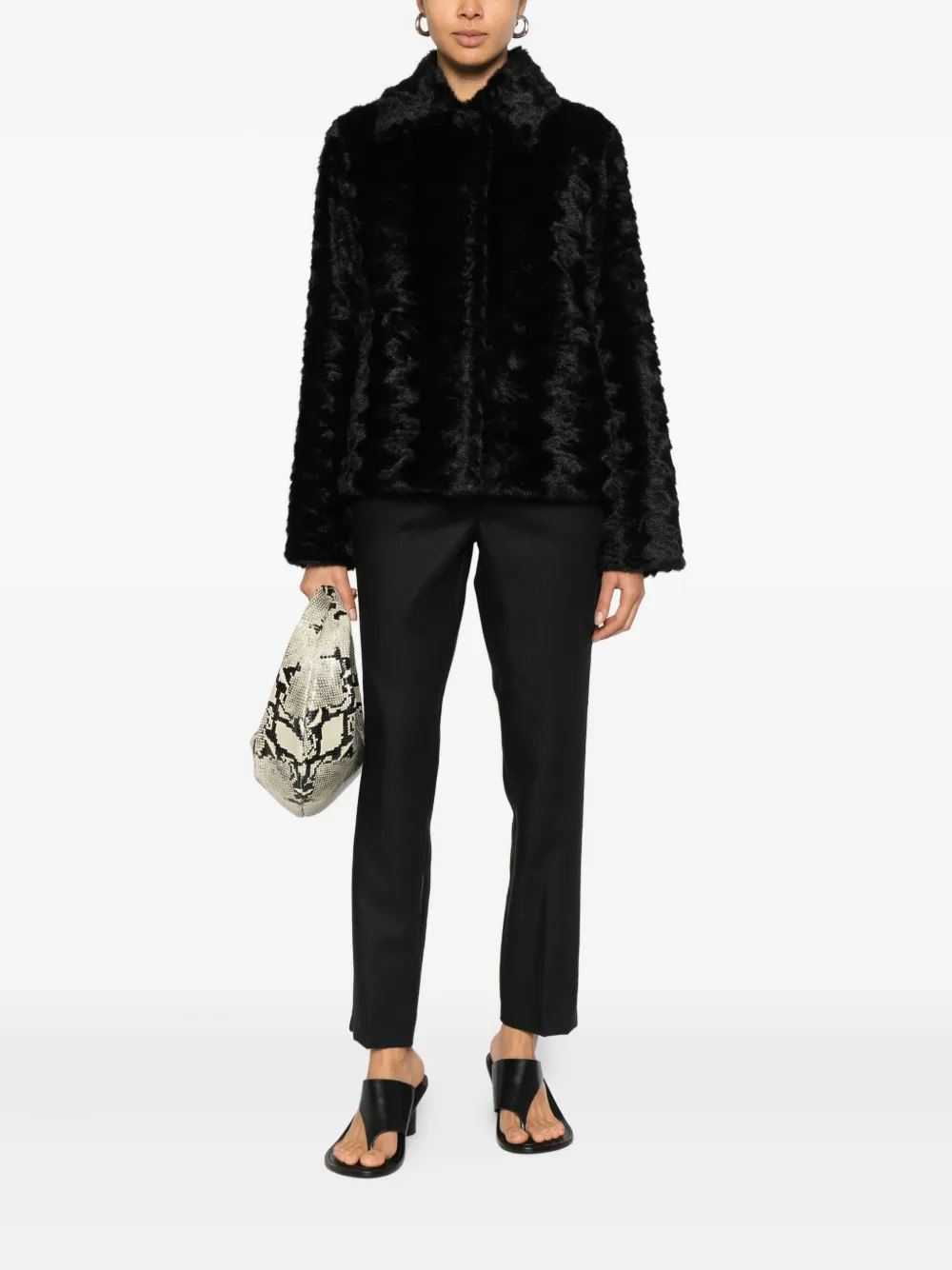 Pennyblack collared jacket | Faux Fur & Shearling Jackets | Image 2