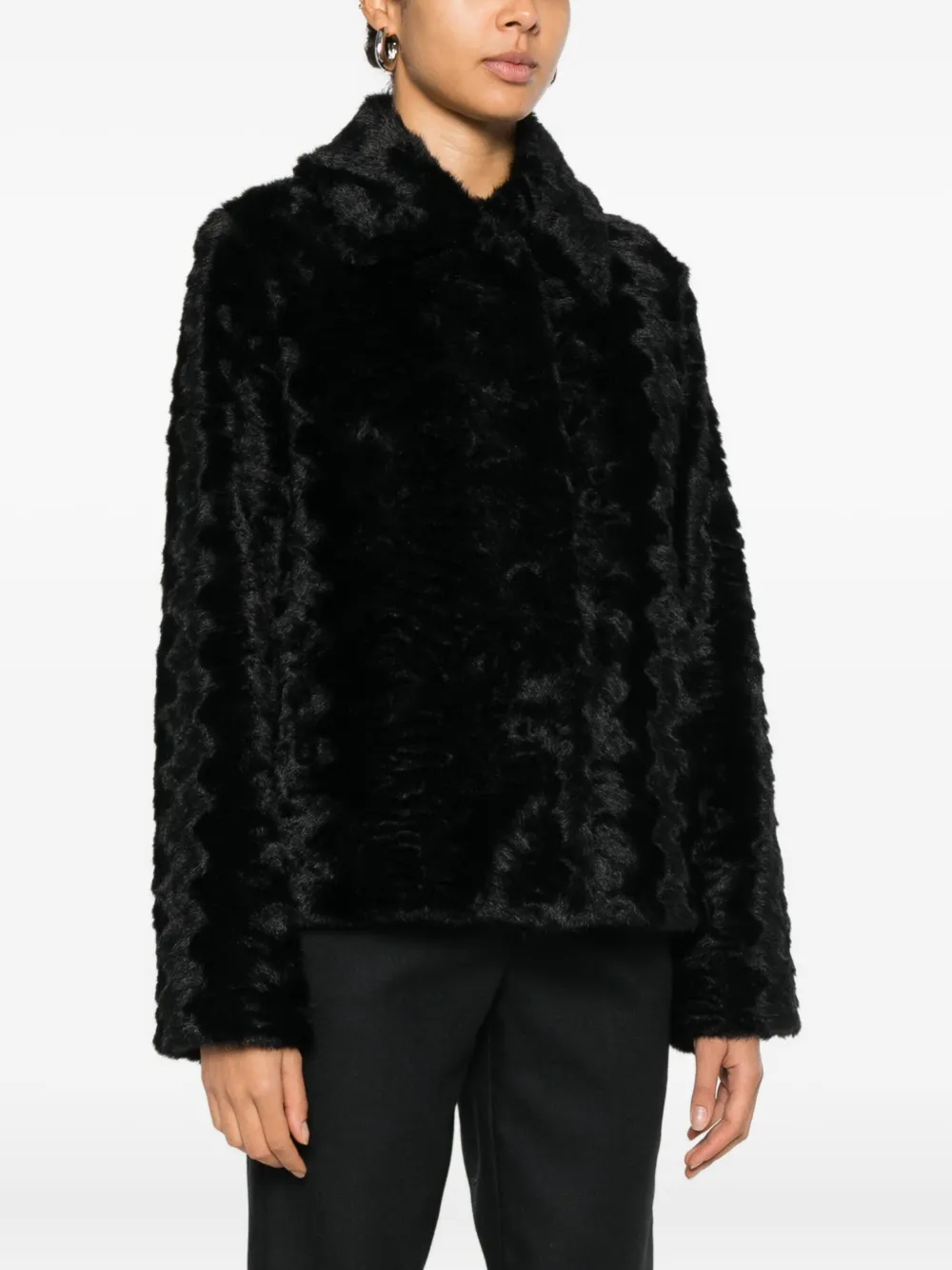 Pennyblack Jack met kraag Zwart
