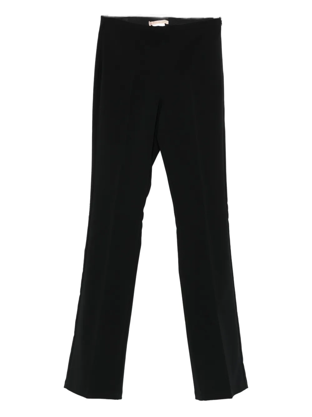 Pennyblack flat-front straight-leg trousers - Nero