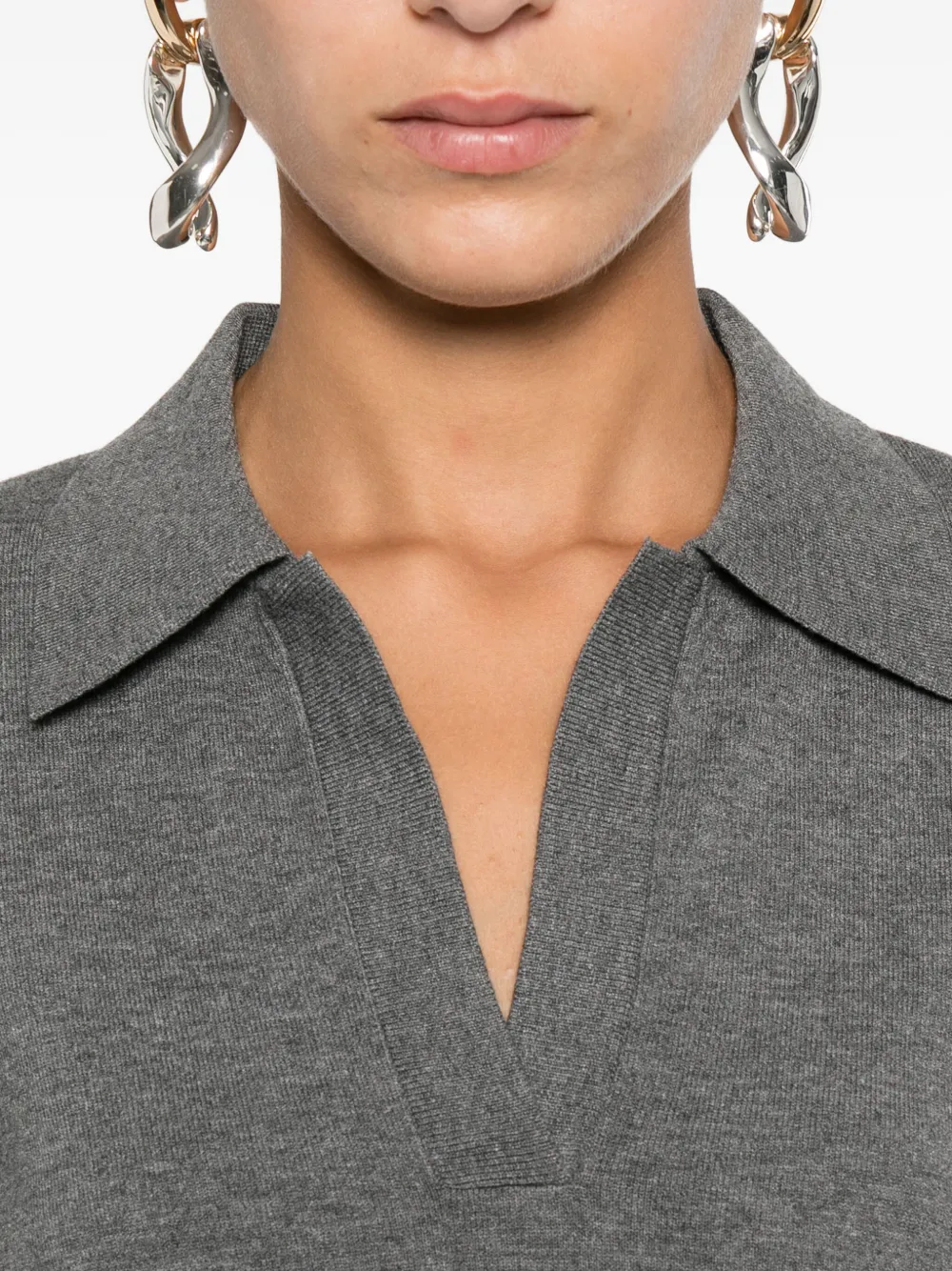 Pennyblack Long-sleeve Sweater In Gray