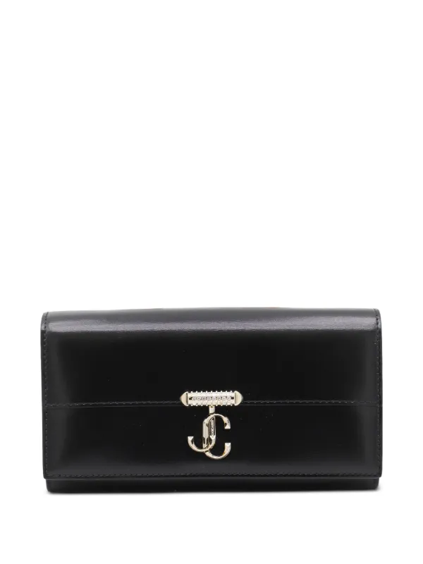 JIMMY CHOOチェーンウォレット 煌めく美しさ【Jimmy Choo】CHERI クリスタルチェーンウォレット